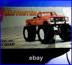 Amt ERTL THE DESTROYER FORD MONSTER TRUCK 125#6608 F/S In Open Box Very Rare