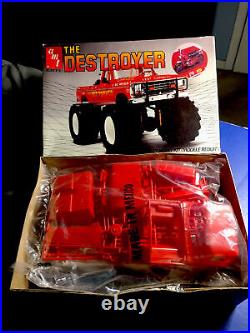 Amt ERTL THE DESTROYER FORD MONSTER TRUCK 125#6608 F/S In Open Box Very Rare