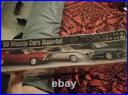 Amt Ertl'69 Muscle Cars Superset 125th 3 Model Car Kits From 1999 Factory