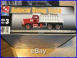 Amt- Ertl Autocar Dump Truck Model Kit # 38141 (sealed Parts)