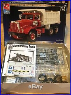 Amt- Ertl Autocar Dump Truck Model Kit # 38141 (sealed Parts)