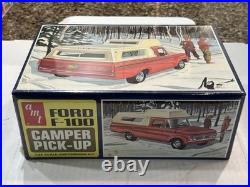 Amt Ford F-100 Pickup Original Sealed Kit! Hard To Find! #t295! Circa 1971! Vmcp