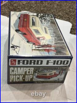 Amt Ford F-100 Pickup Original Sealed Kit! Hard To Find! #t295! Circa 1971! Vmcp