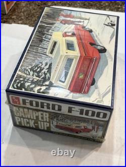 Amt Ford F-100 Pickup Original Sealed Kit! Hard To Find! #t295! Circa 1971! Vmcp