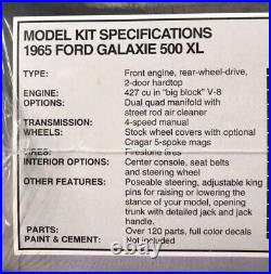 Amt Ford Galaxie 500 XL 1965 1/25 Model Kit #21287