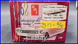 Amt K812 1962 Chrysler Imperial Convertible Annual 1/25 Model Car Mountain