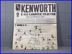 Amt KENWORTH K-123 CABOVER 1/25 Model Kit #20270