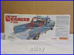 Amt Matchbox Ford F-350 Ranger Complete Kit Factoy Sealed 1/25 Scale