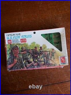 Amt Model Kits Vietnam War Us Elite Forces And North Vietnamese factory sealed