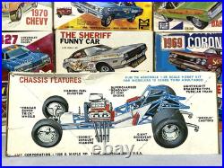 Amt Monzilla Chevy Monza Funny Car Kit#t243 1/25 Amt Nos S/i Unbuilt Model Kit