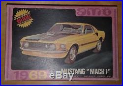 Amt Original 1969 Mustang Mach 1 Mib! Better L@@k