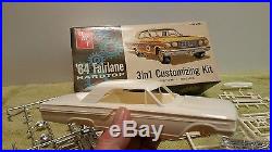 Amt Original Vintage Annual Screw Bottom 1964 Ford Fairlane unbuilt kit