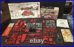 Amt Original Vintage Rare Double 3 In 1 Dragster Kit Trophy Series T-161 200