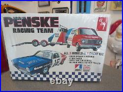 Amt Penske Racing Amc Madador Ant Team Chevy Van With Traler Vhtf Factory Seal