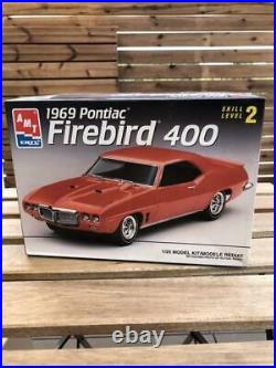 Amt Pontiac Firebird 400 1969 1/25 Model Kit #18502