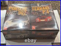 Amt Porsche Ferrari Double Original Factory Sealed Kit! T419! Circa 1968! Vmcp