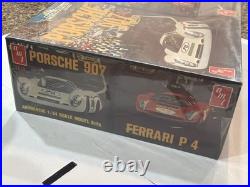 Amt Porsche Ferrari Double Original Factory Sealed Kit! T419! Circa 1968! Vmcp