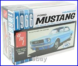 Amt / Preminum Hobbies 1966 Mustang Hardtop 1 25 Scale Plastic Model Car Kit 704