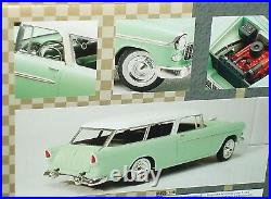 Amt Pro Shop 1955 Chevy Bel Air Nomad 1/25 Prepainted Plastic Model Kit Htf