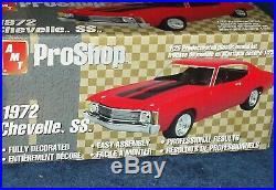 Amt Pro Shop 1972 Chevy Chevelle Ss 1/25 Prepainted Plastic Model Kit