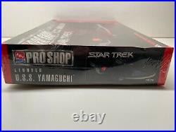 Amt Pro Shop Star Trek Uss Yamaguchi Lighted Sealed New Led Plastic Model Kit