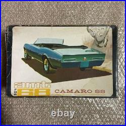 Amt Rare 1968 Camaro Ss Convertible Model Kit Unassembled With Box