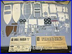 Amt Rare Vintage Quarter Masters Team 68 Firebird Kit#t380-300 Mpc Builder Kit