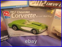 Amt Revell Chevy Corvette Lot Of 5 Kits