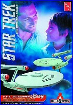 Amt Star Trek Uss Enterprise Build2gether (1 Kleber & 1 Snap) Model Kits