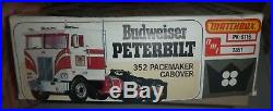 Amt T551 Peterbilt Budweiser 352 Pacemaker Truck Model Car Mountain 1/25 Comp