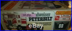 Amt T551 Peterbilt Budweiser 352 Pacemaker Truck Model Car Mountain 1/25 Comp