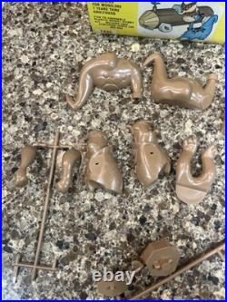 Amt The Flintstone's Sports Car Original Kit! Circa 1974! Vmcp