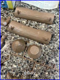 Amt The Flintstone's Sports Car Original Kit! Circa 1974! Vmcp