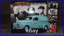 Amt The Three Stooges 1940 Ford Sedan Car Model Kit Box damaged