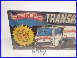 Amt Tournament of Thrills Transporter Set Sealed Plastic Model Kit lot #1140t