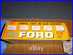 Amt Trophy Series 1/25'59 Ford Galaxie 2dr. Hdtp. Model Kit Unbuilt 04-129-100