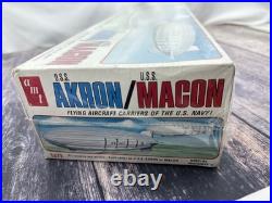 Amt U. S. S. Akron/u. S. S. Macon Flying Aircraft Carriers 1/520 Scale Model Kit Mib