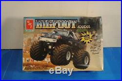 Amt Vintage 1989- Bigfoot 4x4x4 125 Scale Model Kit New In Box