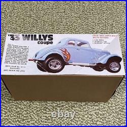 Amt WILLYS coupe'33 and Revell 22 JR ROADSTER DRAGSTER 1/25 Model Kits #16836