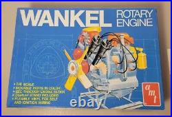 Amt Wankel Rotary Visible Engine 1/4 1973 Niob