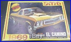 Amt Y914 Ct22 1969 Chevy El Camino Built Model Car Mountain 1/25