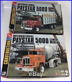 Amt/ertl 1/25 Scale International Paystar 5000 Cement Mixer & Dump Truck