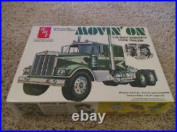 Amt-movin On -kenworth Tractor Semi 1/25 Model Kit Misb T560- Original Unbuilt