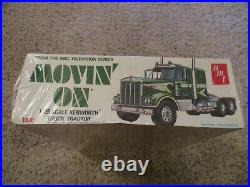 Amt-movin On -kenworth Tractor Semi 1/25 Model Kit Misb T560- Original Unbuilt