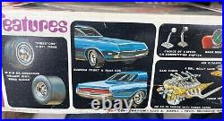 Amt y908 1969 Mercury Cougar XR-7 Drag Cat annual VINTAGE kit 1/25 McM