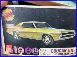 Amt y908 1969 Mercury Cougar XR-7 Drag Cat annual VINTAGE kit 1/25 McM