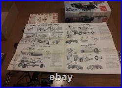 Antique Amt Model Kit 1932 Model B Ford Roadster In Box. 3 In One Kit