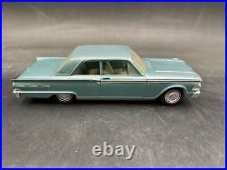 B20 AMT 1962 FORD FAIRLANE TEAL PROMO NICE BUILT MODEL Car 1/25 McM