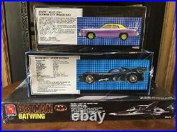 BATMAN TIM BURTON MOVIE AMT ERTL MODEL KITS x 3