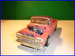 BUILT AMT 1960 F-100 FORD PICKUP 1/25 MODEL Car Mountain